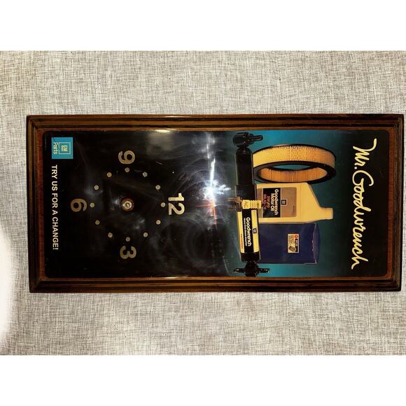Vintage Mr. Goodwrench‎ Wall Clock Genuine GM Parts (no Mechanism) - Picture 4 of 6